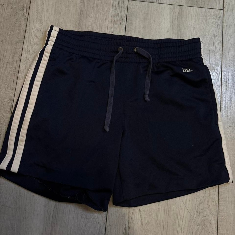 Union Bay navy blue shorts with white stripe, women's Size‎ M